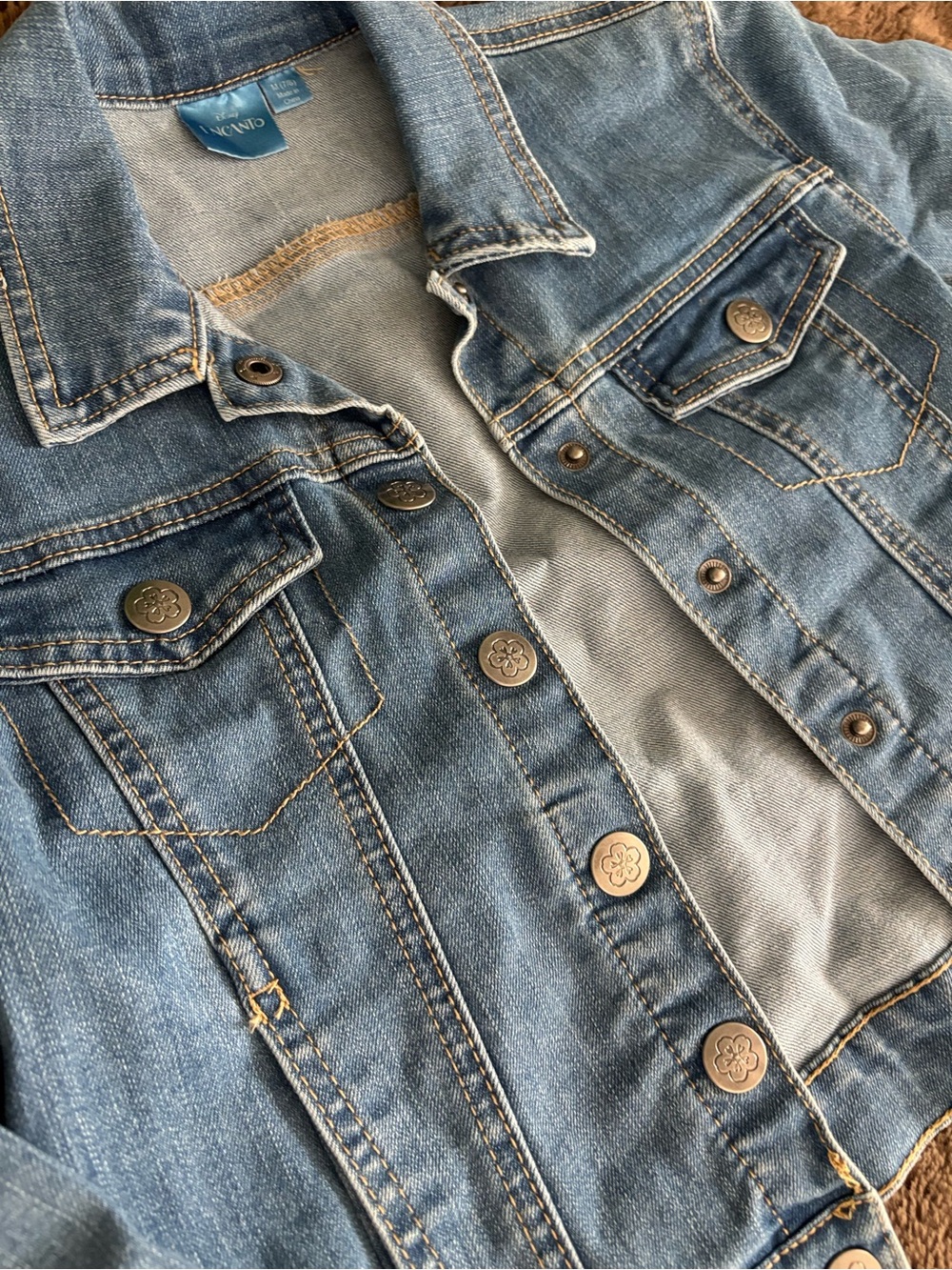 Encanto Jean jacket girls (size 7/8)